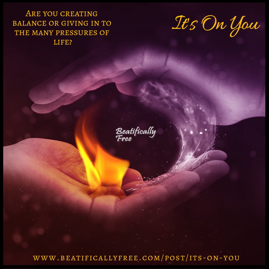 EricaS927's tweet photo. Balance is created and does not always come easy.  It's on you to mix in the right amount of productivity and creativity with quiet time and rest.  
***
https://t.co/6mjy7fOxpp
***
#ItsOnYou #PushThrough #SuccessMindset #ChristianWriter #Encouragement #BeatificallyFree https://t.co/qxkhLsHbzE