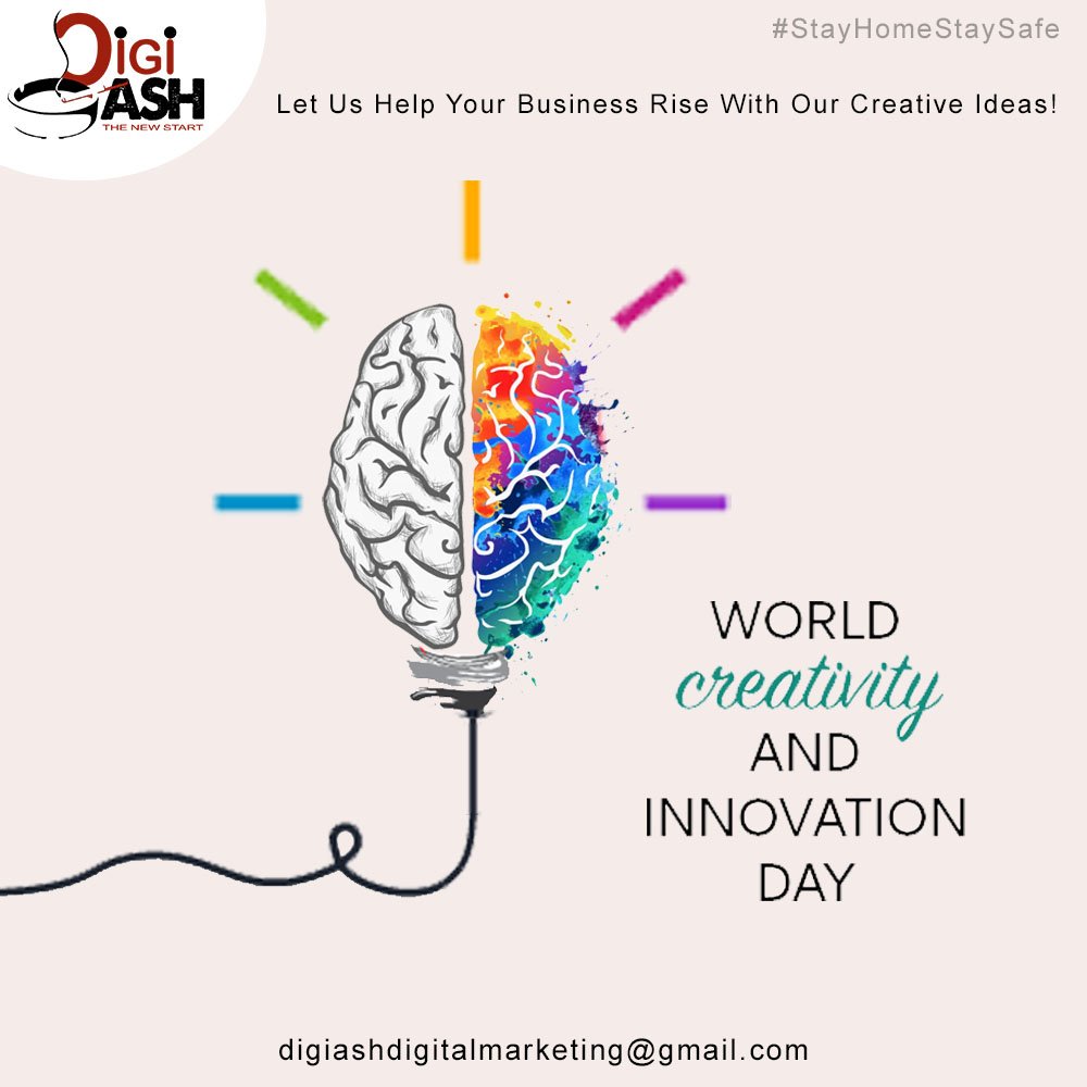 An essential aspect of creativity is not being afraid to fail.
digiashdigitalmarketing@gmail.com
#digiashdigitalmarketing #DigiAsh #worldcreativityandinnovationday #worldcreativityday #worldinnovationday #creativityday #coronavirus #stayhome #covi̇d19 #covid_19 #lockdownextended