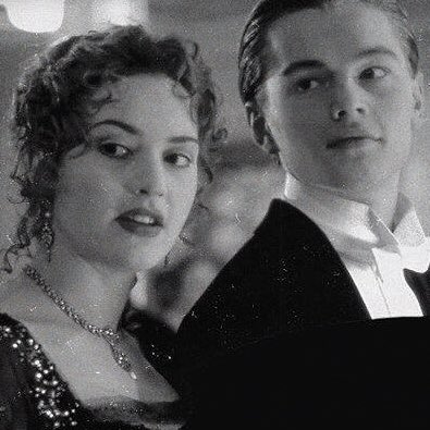  jack dawson and rose bukater (Titanic, 1997)