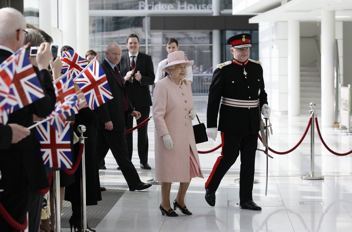 GMLO_UK's tweet photo. Happy 94th Birthday to Her Majesty The Queen. The Lord-Lieutenant is honoured to continue to represent you in Greater Manchester. https://t.co/ggFJpq5jvd