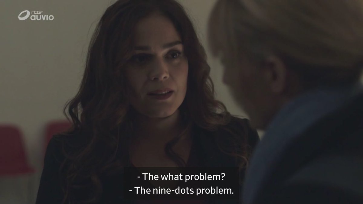 guess who’s gonna be obsessed with the nine-dots problem now #astraëlle