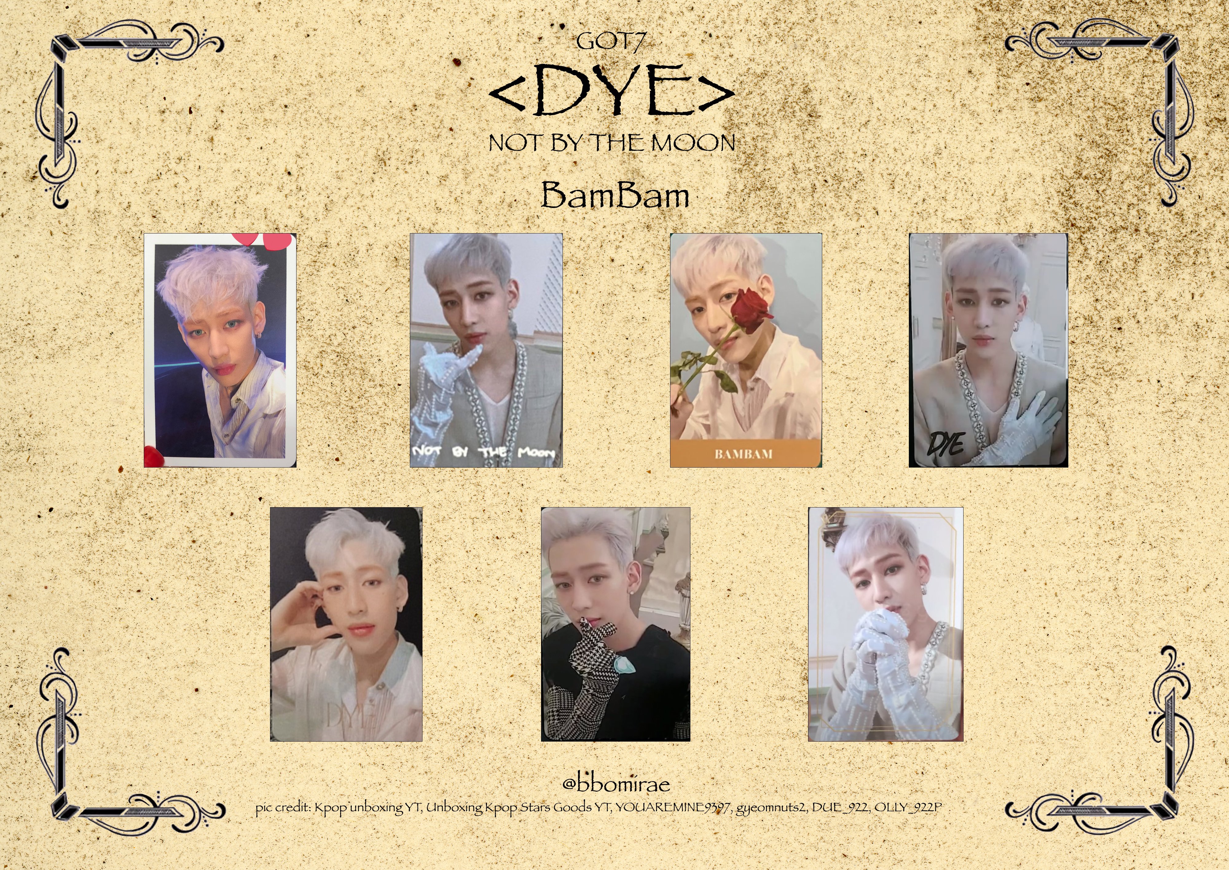 GOT7 bambam チェキ 캥거루🦘 on X: 