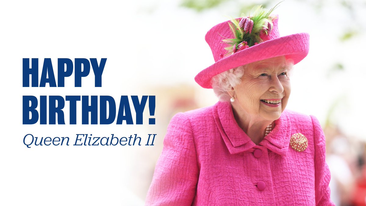 🎂 Wishing a very happy 94th birthday to Her Majesty The Queen!