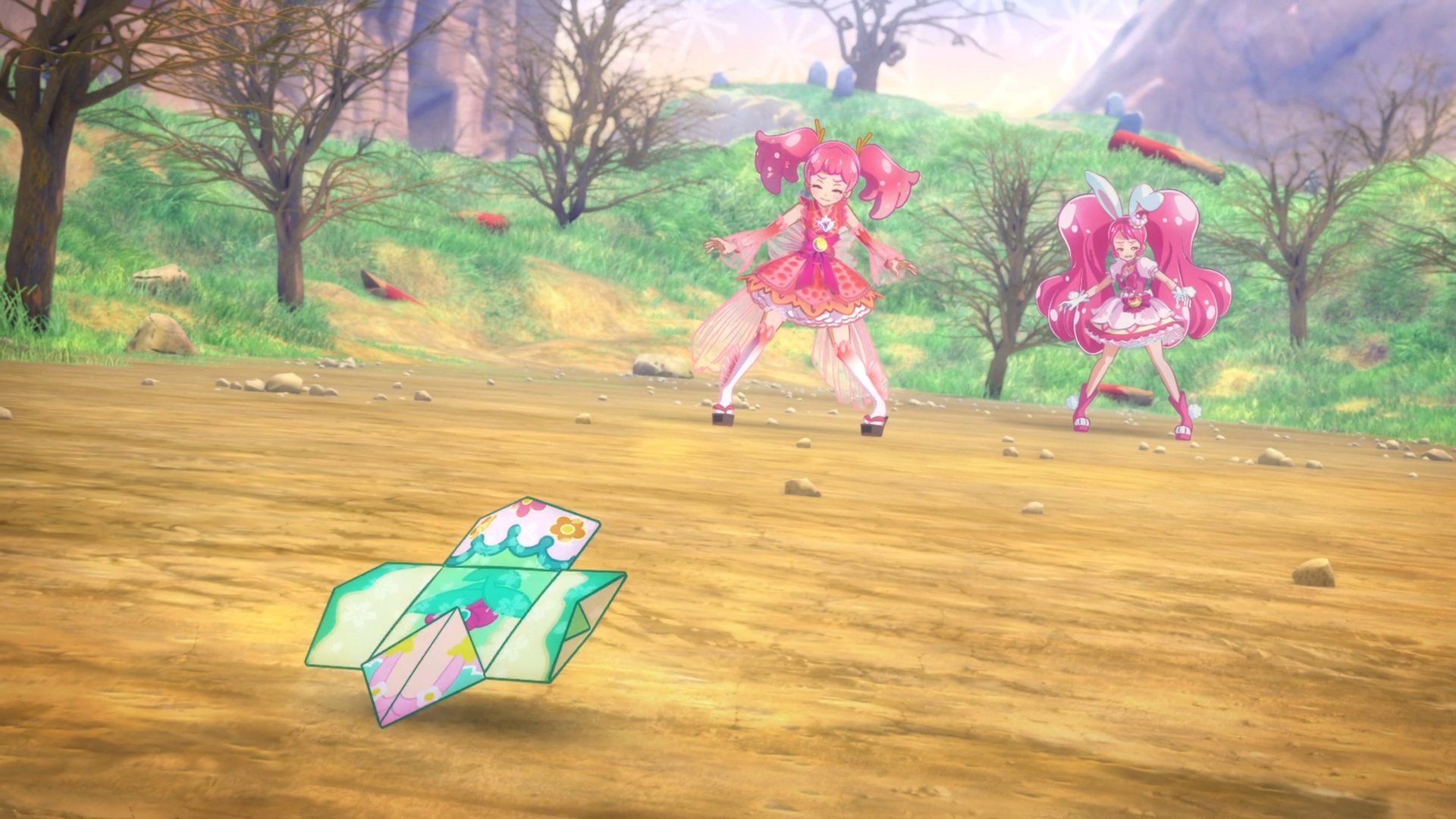 朝倉牧師 闘病中 プリキュアドリームスターズの金縛り状態と折り紙化