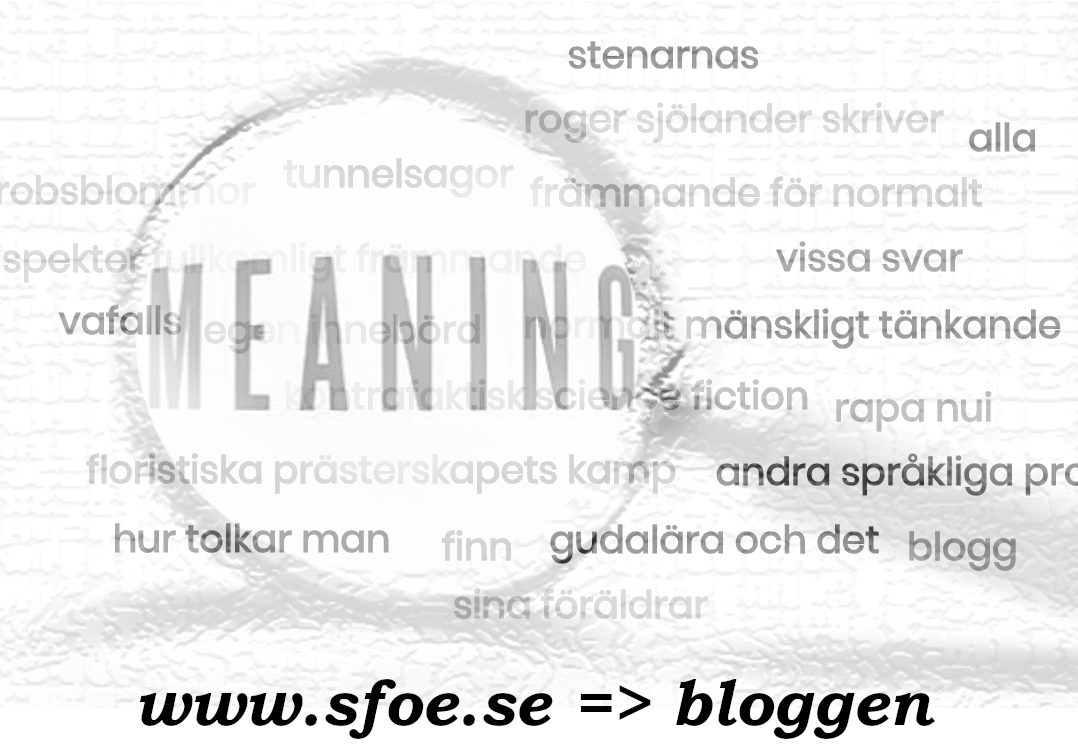 Blogg – Vafalls? Roger Sjölander skriver om krukväxternas gudalära, geolingvistik och andra språkliga problem. Läs alla frågorna och vissa svar på sfoe.se/sv/category/bl…