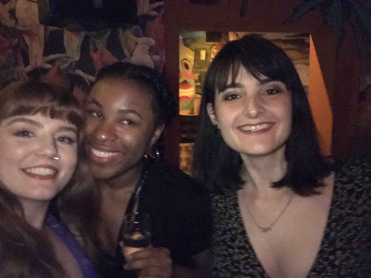 griersontrust's tweet image. Three generations of #DocLabAlumni worked on the new 
@DragonflyFilmTV show airing tonight on @BBCOne- @eloisemillard, @Aisha_Clarke and @lauraoconnor__
 from 2018, 2017 and 2019 cohorts respectively. Tune in at 8pm for feel good factual TV 📺 here they are at the wrap party