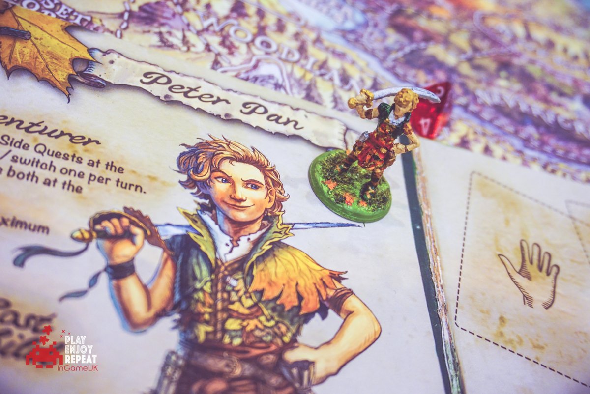 InGameUK_2097's tweet image. We had a demo of #AdventuresInNeverland from #GameDesigner Vicky @AdventuresBox #Essen2019 it goes live on Kickstarter April 28th! 😍#1WeekToGo

#BlackBoxAdventures #PeterPan #CaptainHook #TinkerBell #TigerLily #MrSmee #BoardGames #StoryTelling #JMBarrie #Neverland #BoardGameGeek