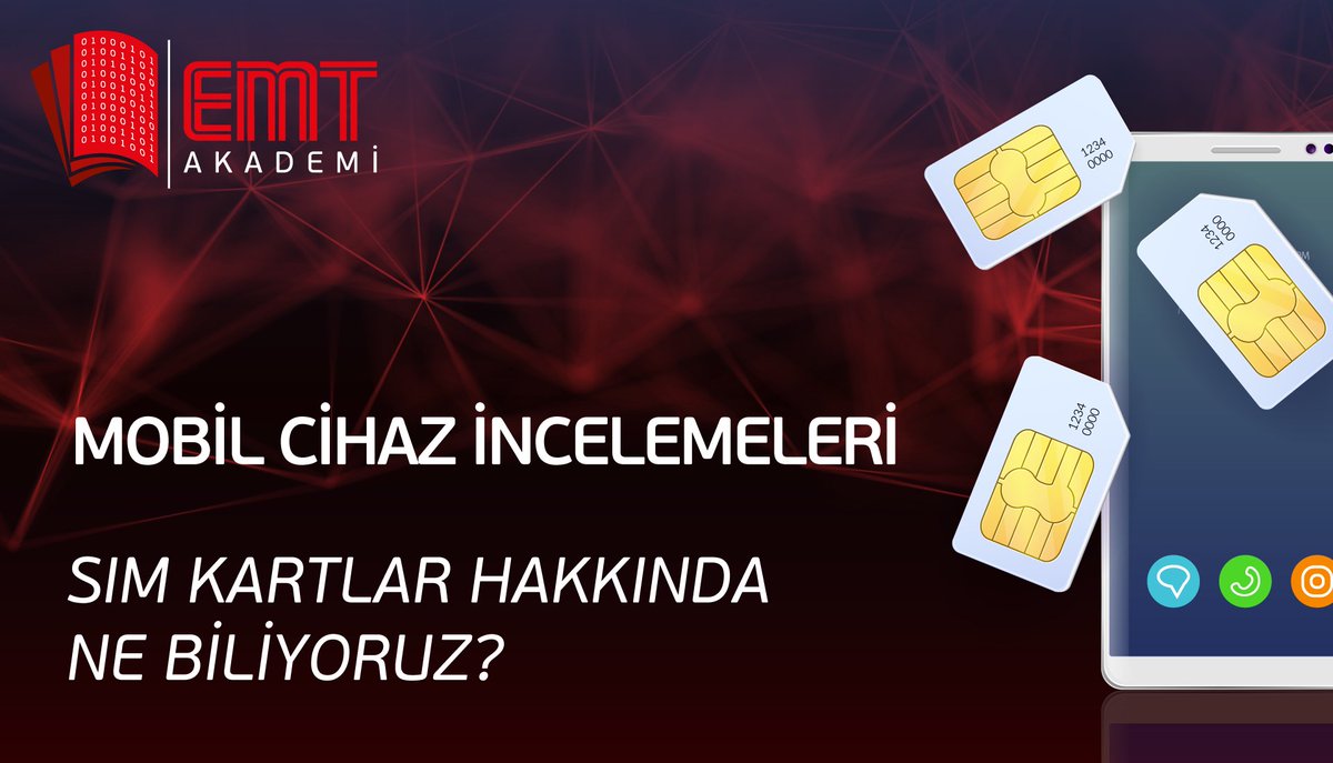 Fırat Üniversitesi – @fuadlibilisim  ile birlikte düzenlediğimiz, firmamız Genel Müd. Yard. SERKAN KÜÇÜK tarafından sunulan “Mobil Cihaz İncelemeleri-SIM Kartlar Hakkında Ne Biliyoruz?” konulu çevrimiçi toplantımız yoğun bir katılım ile gerçekleşti. #AdliBilişim #digitalforensics