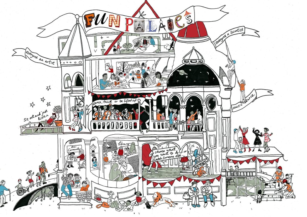 We're making a Fun Palace but we can't do it alone. We need 'makers' to come and help us. Fun Palaces are run by the community, for the community so if you have a skill that you'd like to share please get in touch. Ours will take place on Sat 3rd October. #funpalace2020