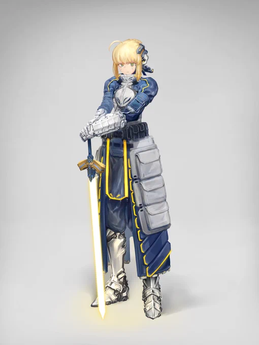 サイバーパンクなセイバー

#Fate 
#FGO 

https://t.co/8JEtFG6Ddm 