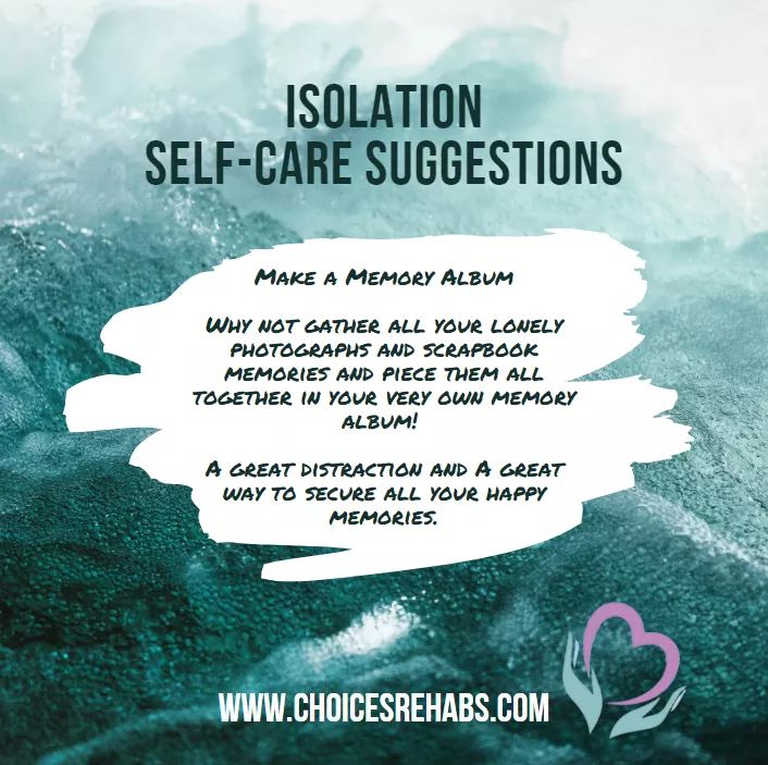 ChoicesRehabs's tweet photo. Stuck for #selfcare ideas whilst in isolation?
Why not try and piece together your very own #MemoryAlbum!
#ChoicesQualityRehabs
#AlcoholRehab #DrugRehab #AlcoholDetox https://t.co/63wkwItZFv