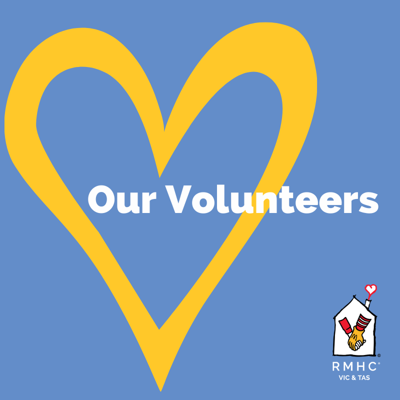 RMHCVicTas's tweet photo. We are grateful for the amazing volunteers that make time for our families and support our mission. You are the heart of our home and we miss you! #keepingfamiliesclose #volunteer https://t.co/xmvbPPvryT