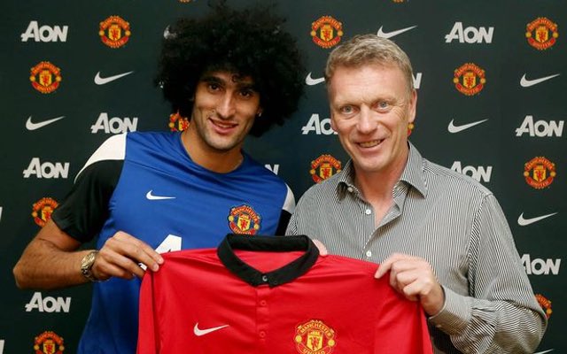 2. September 2013: After a summer in which we were linked to star players like Kroos, Fàbregas and Bale, we ended up signing Fellaini on Deadline Day as our only signing that summer. Very underwhelming and Fellaini became a symbol for this era...