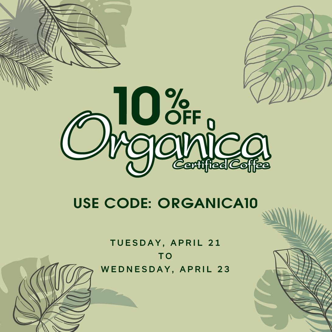 ZavidaCoffee's tweet photo. From April 21 to April 23, Save 𝟏𝟎% 𝐨𝐟𝐟 Organica with Promo Code ORGANICA10⠀
.⠀⠀
.⠀
--⠀
#zavida #zavidacoffee #zavidacoffeeroasters #coffee #coffeeshop #coffeelover #coffeefanatics #coffeefacts #coffeetime #coffeehouse #coffeeshop #coffee_inst #coffee☕ #coffeemaker https://t.co/yfbWhQUj0i