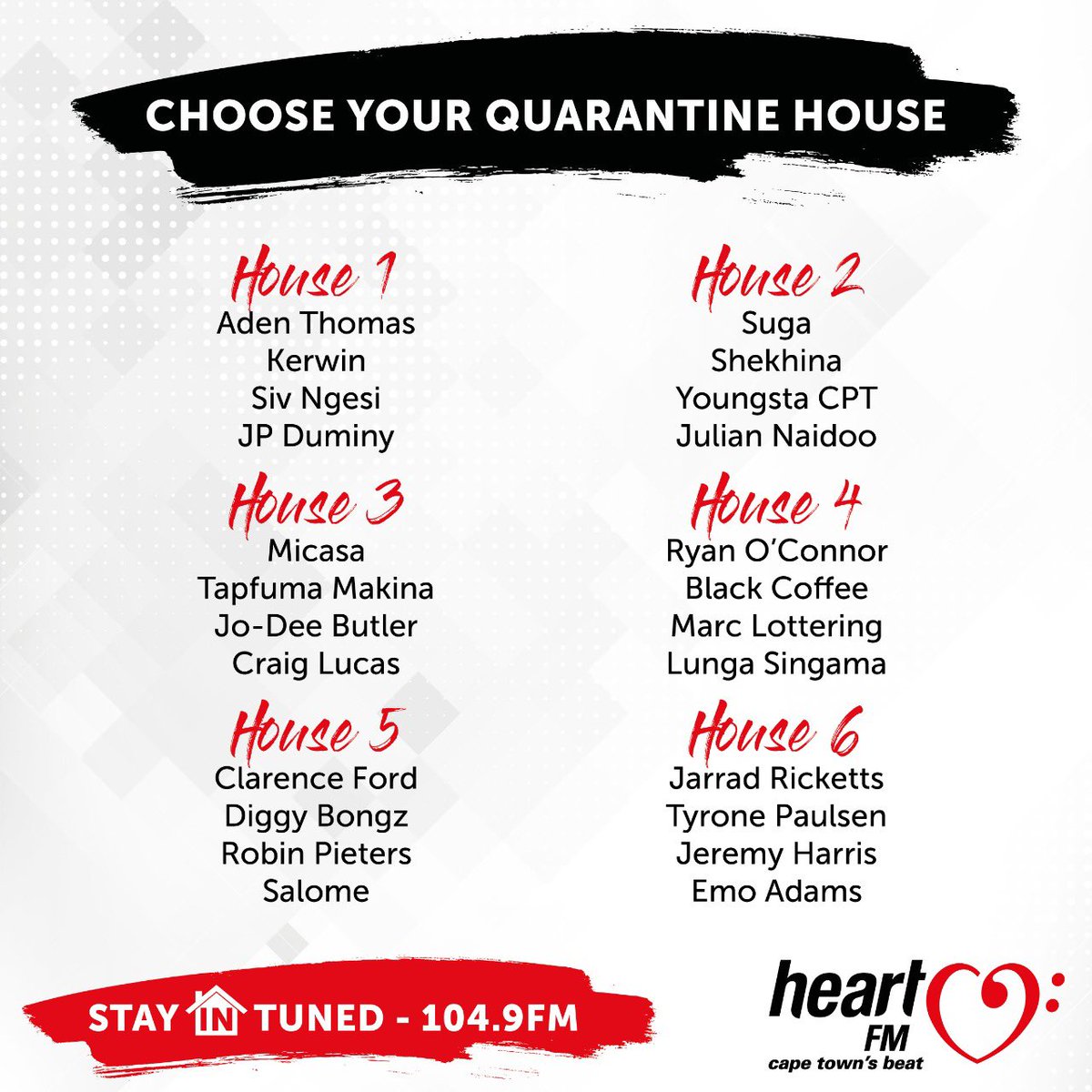If you could choose a house to stay in during quarantine, which house would that be? 

Comment with the house number below! 🏠 

#HeartFMGames
#StayAtHome
#QuaratineBuddies