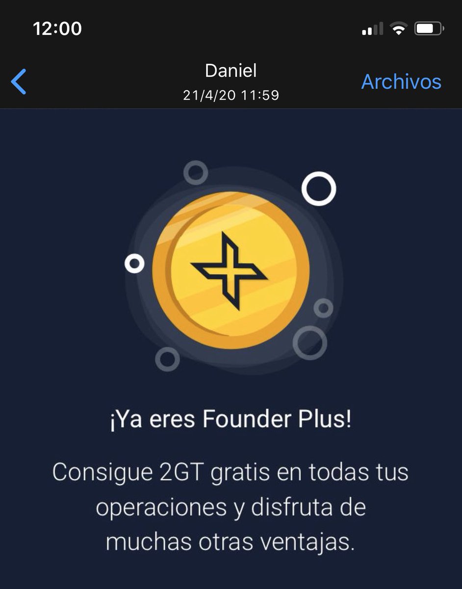 luisalrp's tweet photo. Mi colega #Daniel se acaba de hacer #founderPlus de @2gether_global! Ahora es cuando empieza a jugar en #LaLiga de los mayores! 😃🦾 https://t.co/KiRrxd2znL
