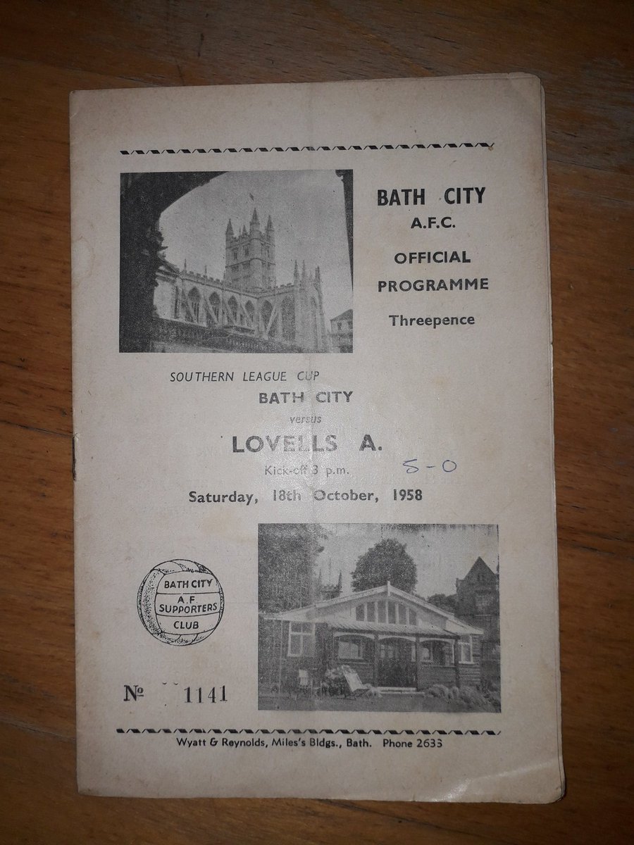 Bad day at the office for lovells ath and a 5-0 drubbing at  @BathCity_FC As per idwal robbling was in the team  #welshfootballmemories