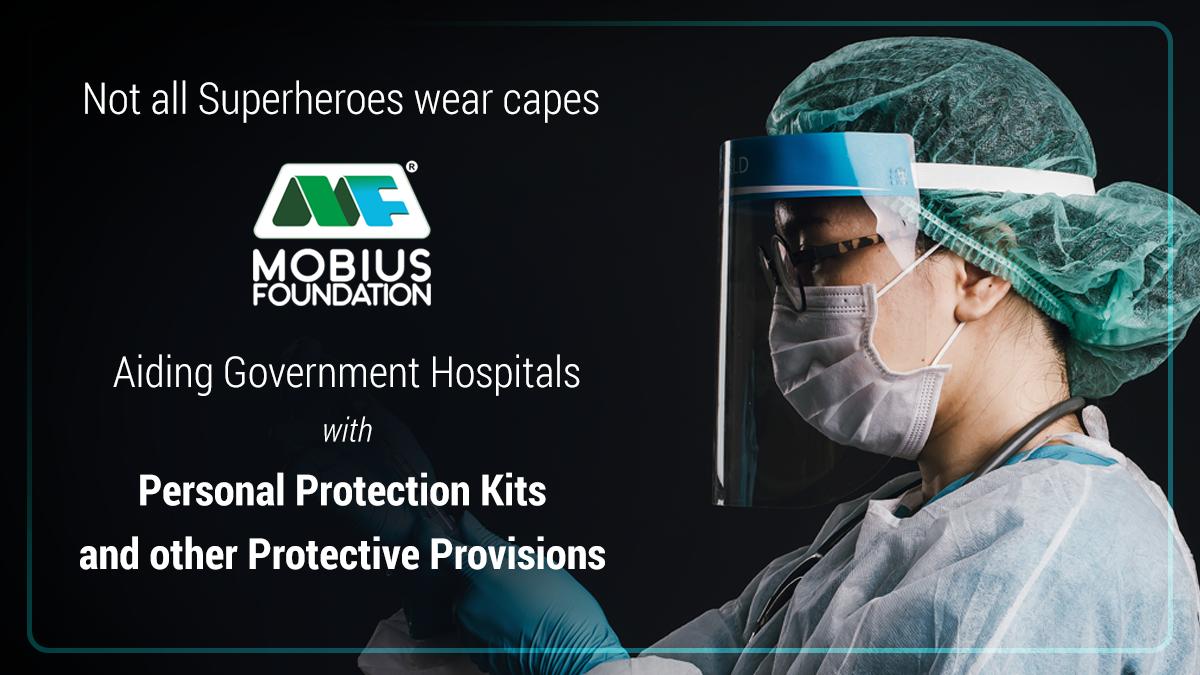 themobiusfound's tweet photo. One of our dedicated teams is working in Kodagu district. We're all hands in with the administration to help the front-liners in every possible manner. We're aiding govt hospitals with personal #protectionkits &amp; other protective provisions.

#HealthcareHeroes #StaySafe #SaveLives https://t.co/4g11T9jMkt