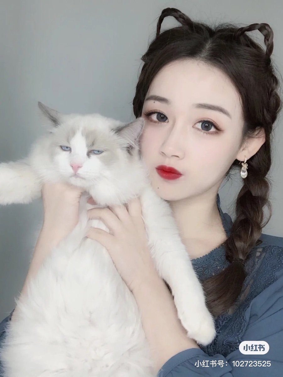 中華红news 中国 で トレンド の 猫耳朵 ヘアアレンジ で作る 猫耳 ヘアは文化祭 体育祭にぴったり ヘアメイク ヘアスタイル 中国美人 中華美女 美容垢さんと繋がりたい 自分磨き垢さんと繋がりたい 猫好きさんと繋がりたい コスプレ