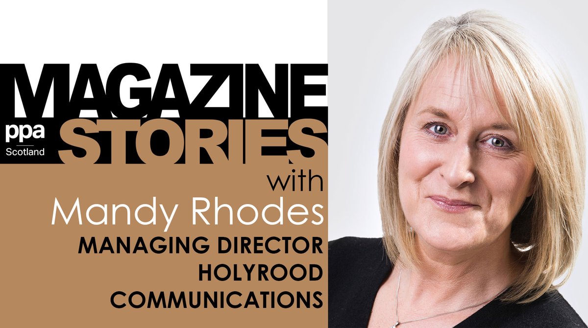 Our new episode of #PPAMagazineStories is out now. In it <a href="/holyroodmandy/">mandy rhodes</a> gives an honest, and fascinating, account of being one of the few women in the newsroom when she was starting out. She also discusses the values that drive her.
(Available through all good podcast providers)