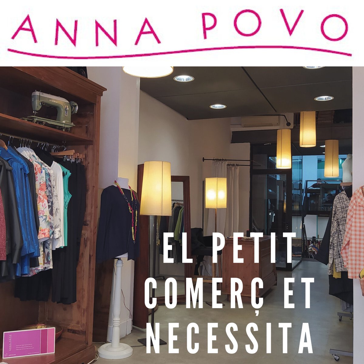 🎉🎉 Avança de 50 a 100€ en les teves futures compres AnnaPovo i aprofita't de descomptes exclusius quan ens retrobem 🥳

❤️💜💚El petit comerç et necessita❤️💜💚