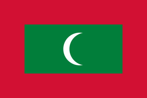 Maldives. 6.5/10. Adopted in 1965 following independence from the UK. Red represents the nation's heroes and their willingness to sacrifice their every drop of blood in defence of their country. Green represents peace and prosperity. The white crescent  symbolises Islamic faith.