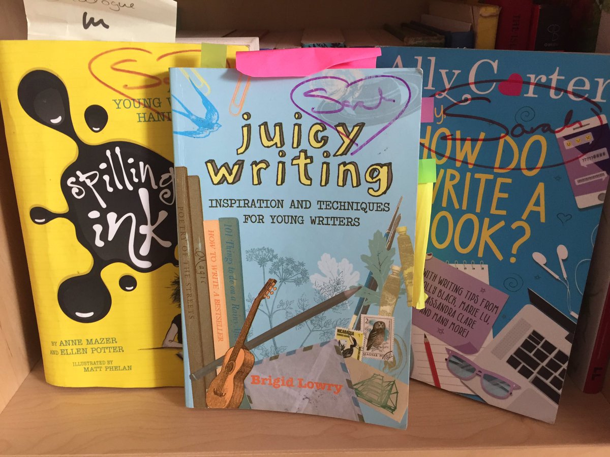 These are brilliant for teenagers - esp the middle one!  #WritewithSarah  #Creativewritingbooks