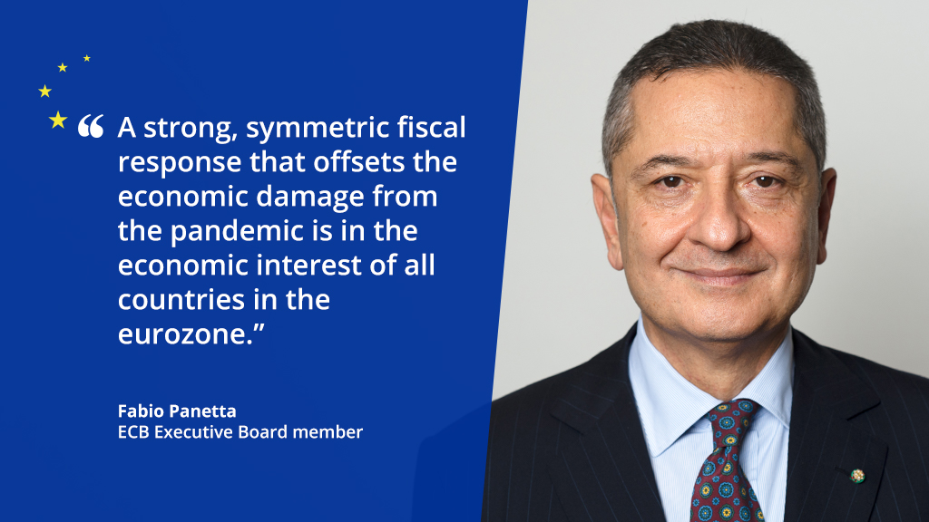A forceful, symmetric European response is needed, ECB Executive Board member Fabio Panetta writes in  @POLITICOEurope. Failure to act now will amplify the costs of the crisis. It will also weaken the policy responses already being undertaken 1/7  https://www.ecb.europa.eu/press/inter/date/2020/html/ecb.in200421~a7f2ec5159.en.html?utm_source=ecb_twitter&utm_medium=social&utm_campaign=200421_speech_FP