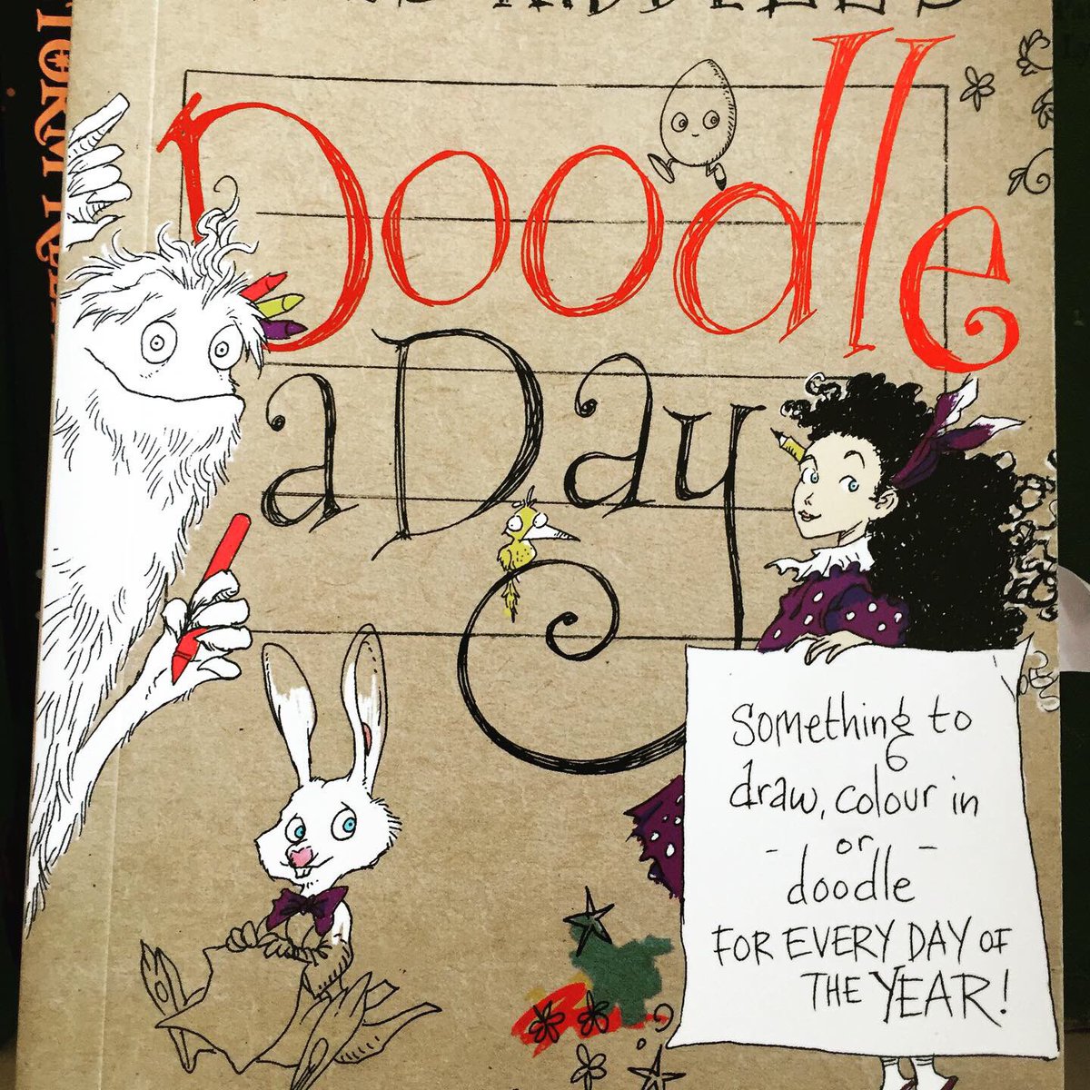 For doodle fans from  @chrisriddell50   #booksforchildren