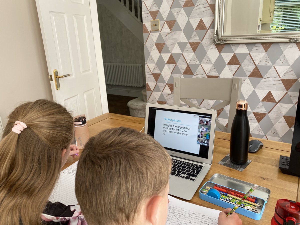 A big thank you to <a href="/waygood81/">Jacqui Westoby</a> for the zoom English lesson with the kids this morning - great interactive session for my kids and their cousins during lockdown! <a href="/stmarys_CofE/">St. Mary's Church of England Primary West Derby</a> kids loved it and I managed to get some calls done in peace! 👏