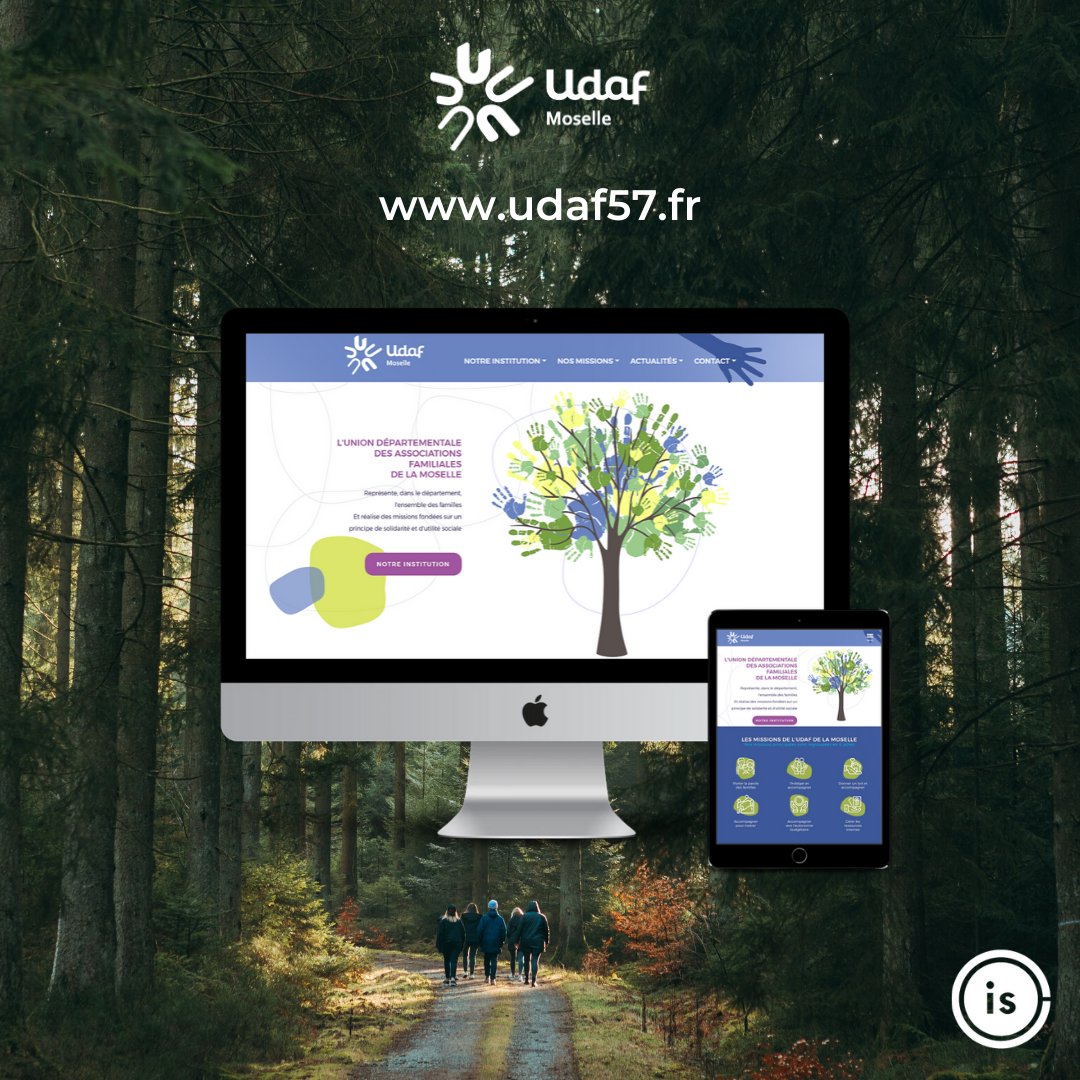 isWebdesign_com's tweet image. [Nos références 🖥️]

L'UDAF de la Moselle a fait confiance à IS Webdesign pour la réalisation de son site internet vitrine présentant son activité et ses missions ! 👨‍👩‍👦

Découvrez-le sur : udaf57.fr

#webagency #webdesign #digitalmarketing #association #udaf