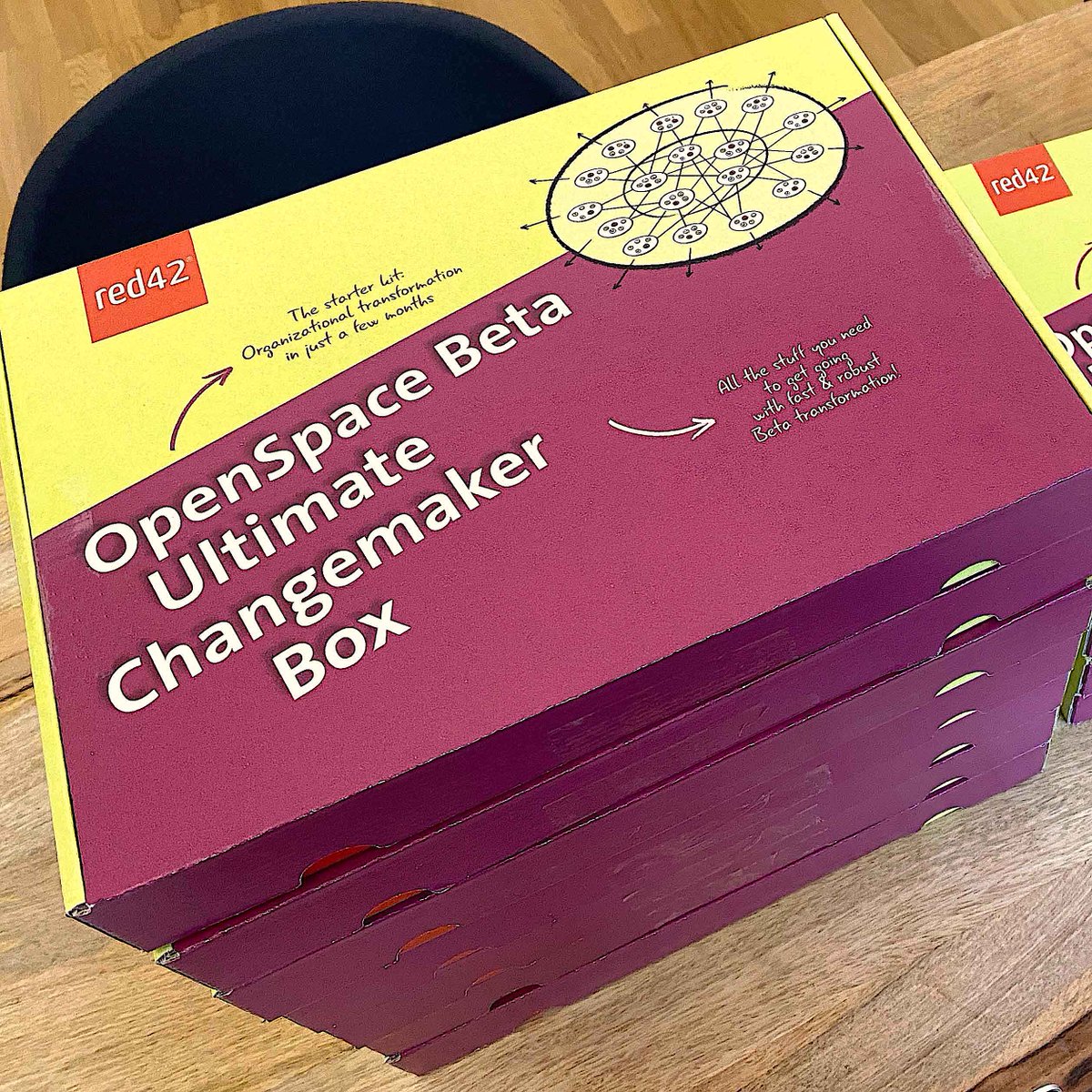 RedForty2's tweet photo. Produkte, die wir in den letzten Monaten an den Markt gebracht haben, IV:
Das #UltimateChangemakerBox - das Mega-Lernbundle zu @OpenSpaceBeta und zur Beta-Transformation in 90 Tagen! https://t.co/aaCZiuetZT Nur EUR 56,00. https://t.co/5iqIk4S4oo