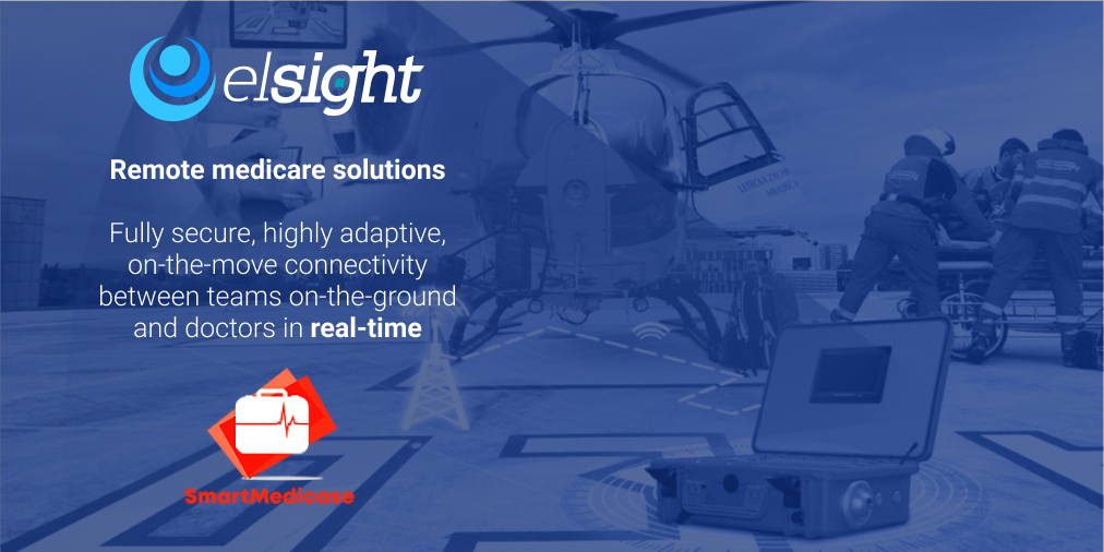 telitcinterion's tweet photo. #COVID19 has made healthcare challenging around the world. Alrena's @SmartMedicase is an easy-to-use telemedicine solution for emergency services with video capabilities. @Elsight1 and #Telit enable connectivity for real-time transmission. https://t.co/lBQ2dtyYsb https://t.co/sndLZjcsTX
