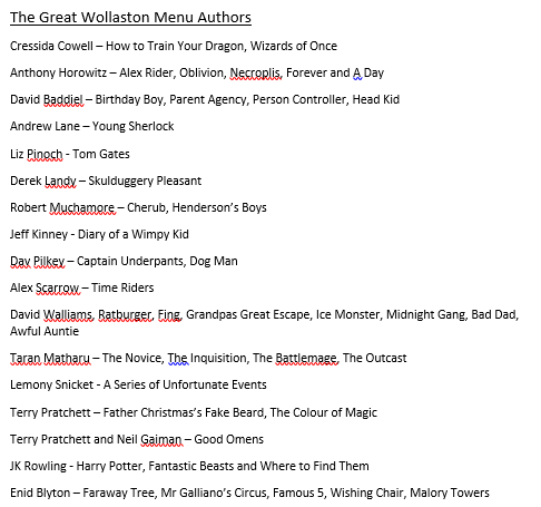 wollaston_ADT's tweet photo. Some interesting choices of books are already being researched for the #GreatWollastonMenu we cannot wait to see what you come up with over the next few weeks @GBMofficial #keeplearning #keepcreating #keepcooking #keepdesiging @wollastonschool https://t.co/vs29cF6uBm