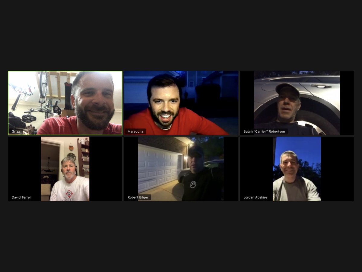 F3Metro's tweet photo. A 6 Pack for the @F3Maradona led #VWOD this am.  The beatdown was solid, the birds were chatty @jordanabshire78 shared some first timers wisdom #droppingknowledgebombs @HeardAtF3 you were there...

Please record yourself performing one solid workout for @F3Carrier See prev post https://t.co/93uAAQVMgk