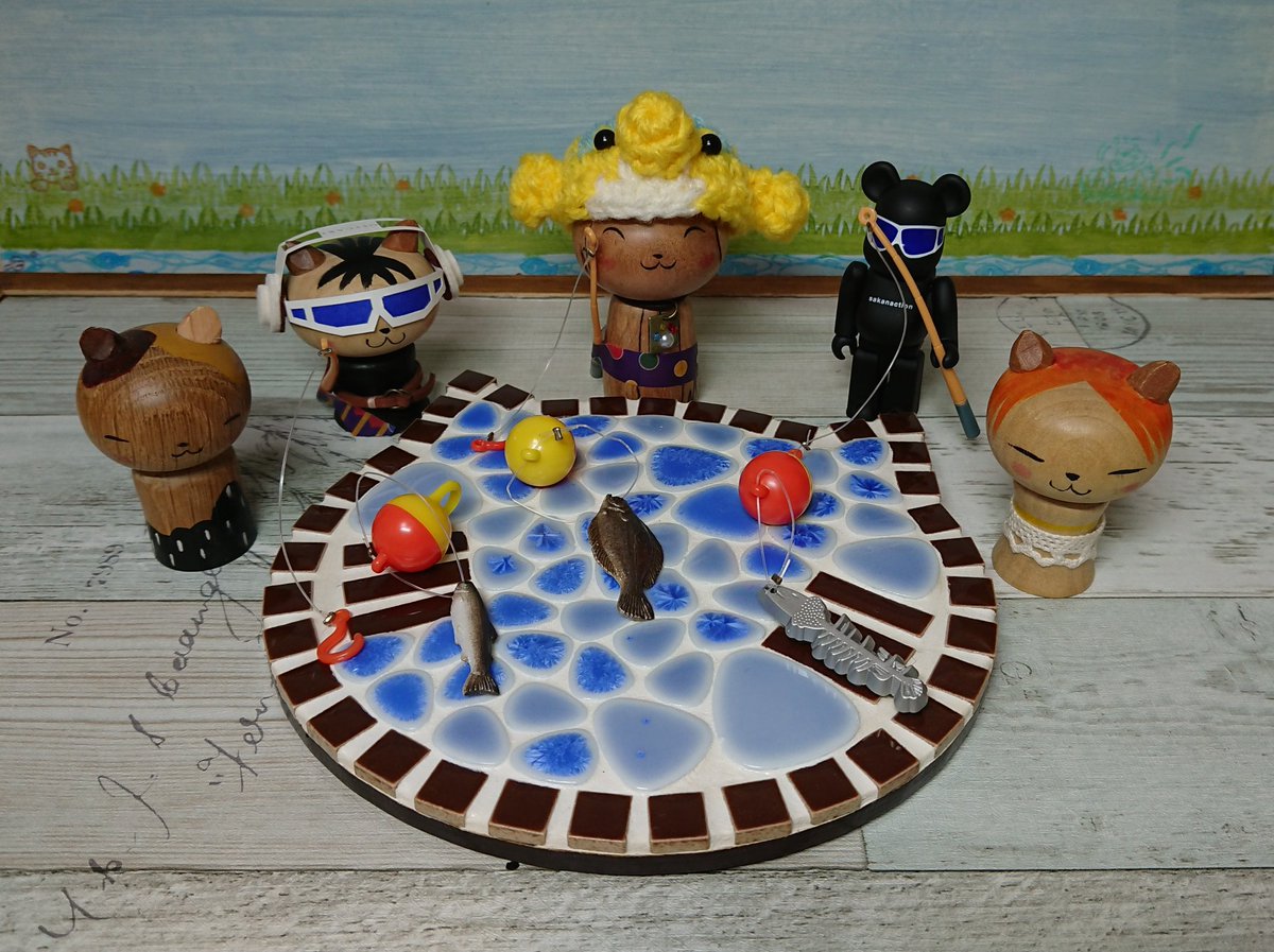 ハコフグ帽子作ってみた(*´∀｀)楽すい♪ 作りたくなったのはさかな