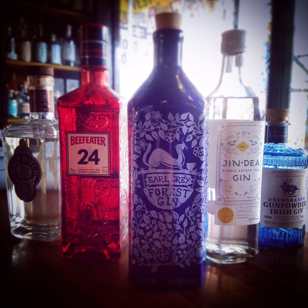 TheAtlasBar's tweet image. It’s #NationalTeaDay #Manchester. Needless to say it was these #gin brands, that immediately sprung to mind, alongside the wonderful @MasonsGin