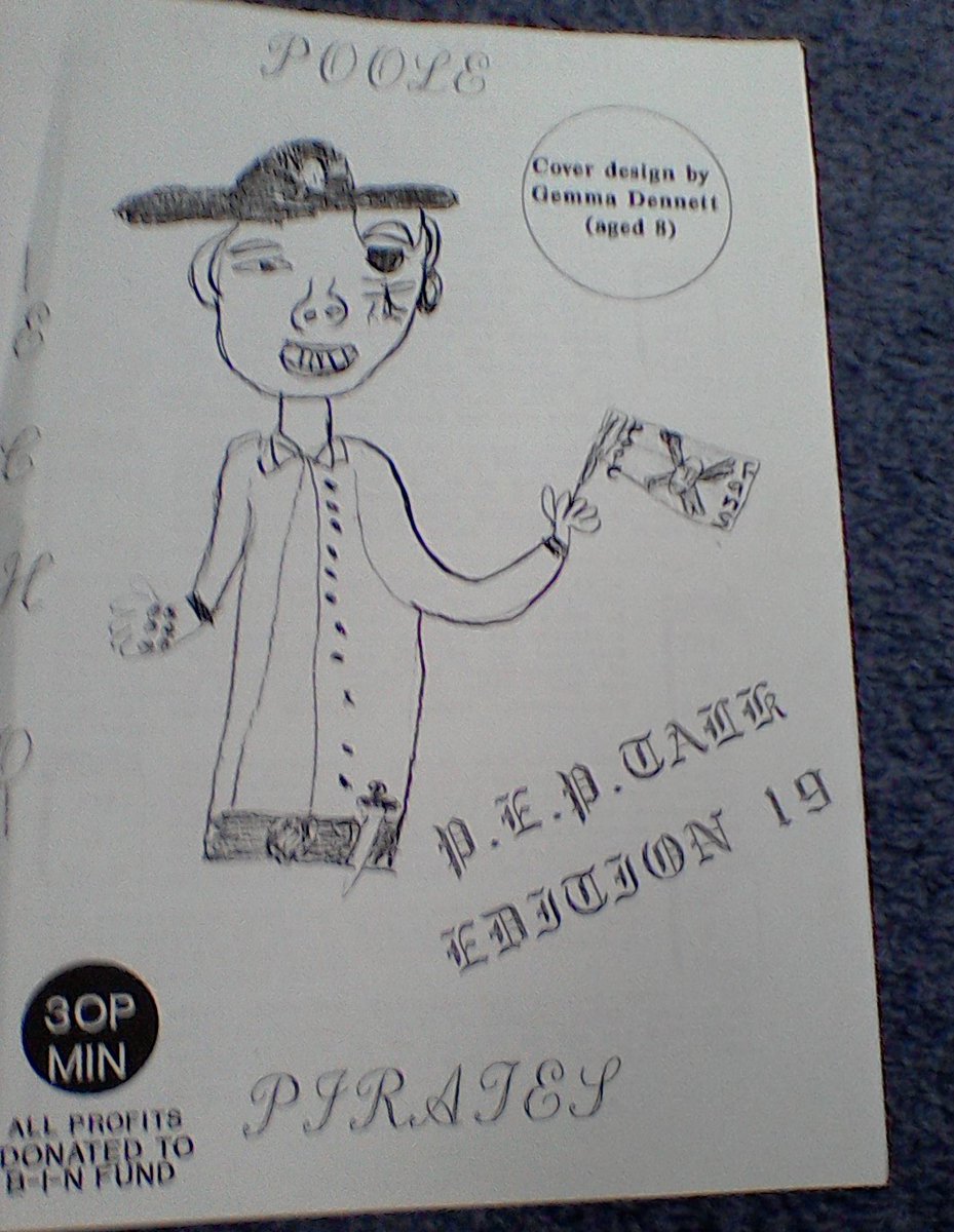 peptalkfanzine's tweet image. @GLD28 during this lockdown I took time to sort through all the @poolespeedway  fanzines produced and came across this early edition. Remember?