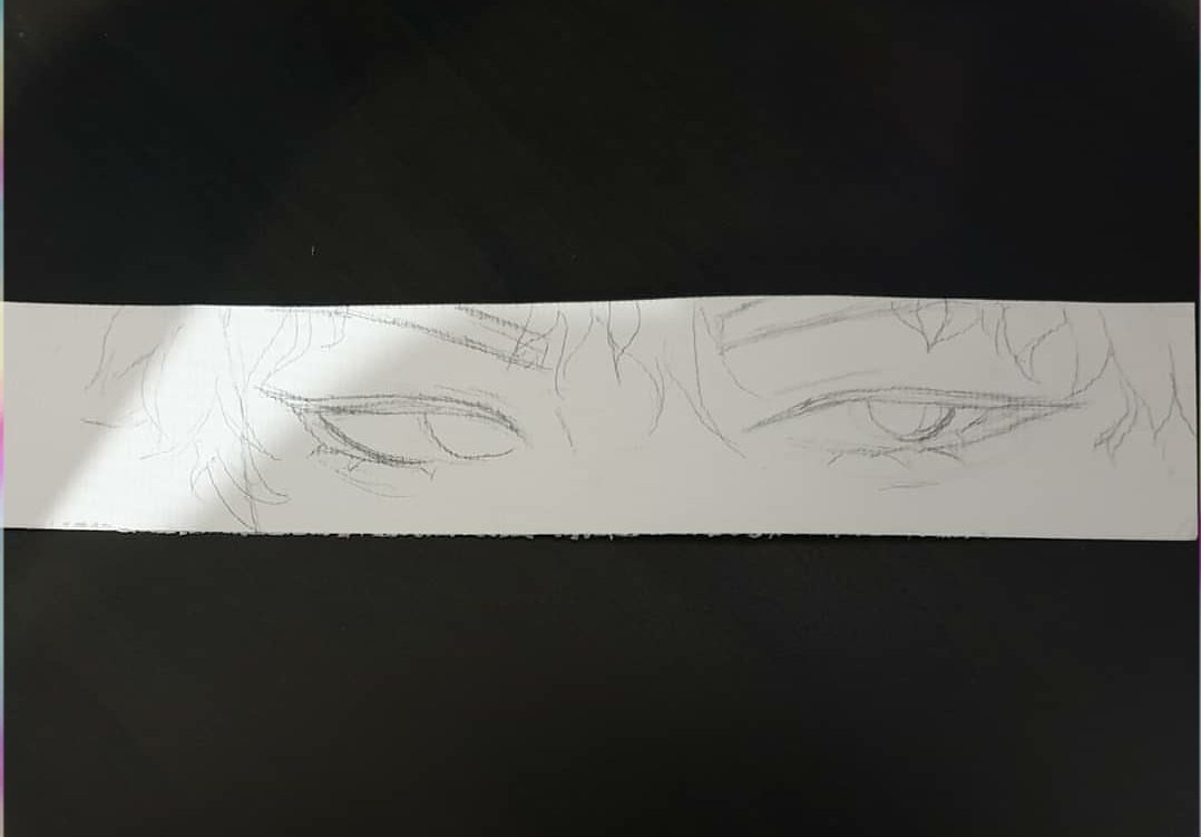 How to draw a HOT anime eyes (male)  easiest way!! #anime #arttutorial  #animeboy 