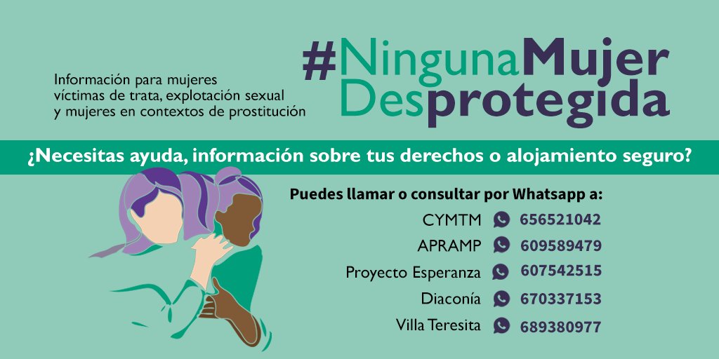 IreneMontero's tweet photo. Queremos que no haya #NingunaMujerDesprotegida. Por eso hoy ampliamos las medidas de protección a mujeres víctimas de violencia de género también a mujeres víctimas de trata, explotación sexual y a mujeres en contextos de prostitución. No estáis solas. https://t.co/j5OQNZILVc