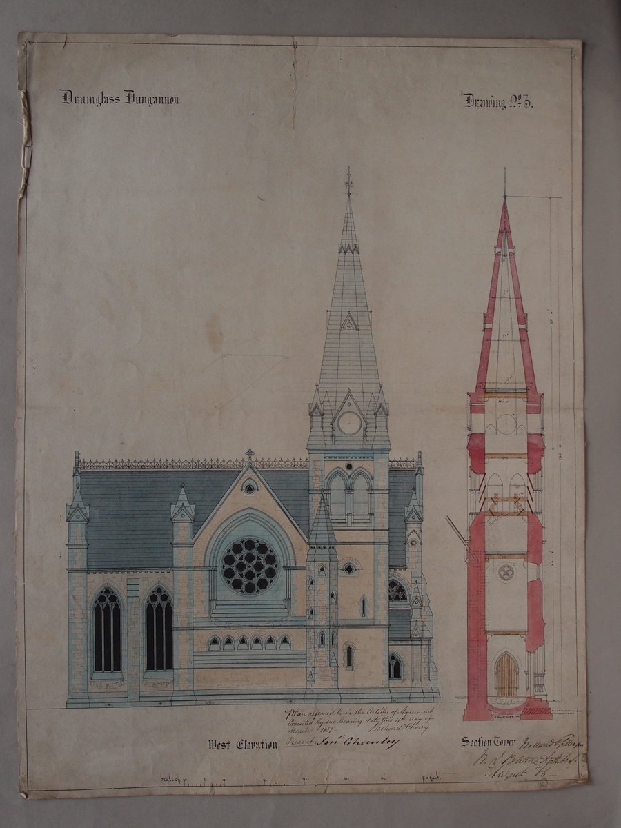 Almost 9,000 drawings of churches, cathedrals and glebe houses are freely available to view here:
archdrawing.ireland.anglican.org
