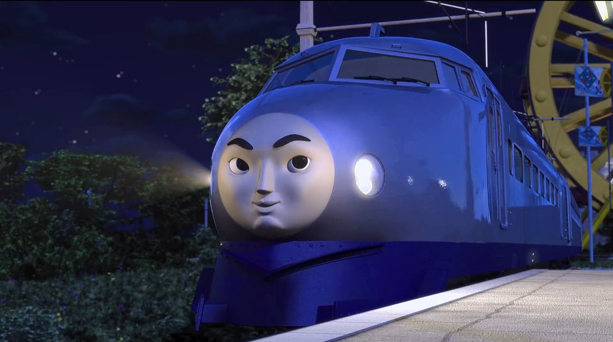 ラッキーボーイ Steamie 考えてみたら同じ日本キャラの中でd51のヒロが 貫禄あるおじさん で新幹線のケンジが 蒸気 機関車を尊敬する若者 として描かれてるのすごくエモーショナルでは