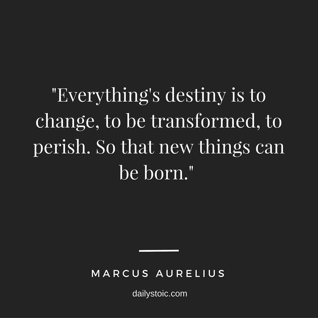 QuotesNation5's tweet photo. "Everything's destiny is to
change, to be transformed, to
perish. So that new things
can
be born."
MARCUS AURELIUS
https://t.co/ZRpylq5ShH
Android App: https://t.co/oWBTYO2H91 iOS App: https://t.co/mEJanWcy0d Stoicism Stoicism #motivationalquotes #quoteoftheday #nainaapps https://t.co/y9t9KaF6xB