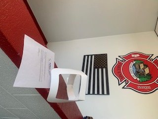 tmfireky's tweet image. We want to thank APEX 360 and Zumbiel Packaging for the generous donation of 750 safety face shields. Great to have another safety tool for our First Responder.