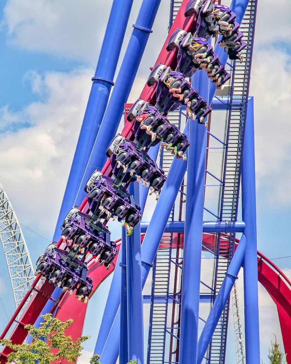 banshee (2014-present) is a B&M invert that is on the land formerly occupied by son of beast. with a max speed of 68 mph you zoom. through the layout. its genuinely such a fun ride, and its a pretty coaster too. its also the only coaster in the world with a pretzel knot