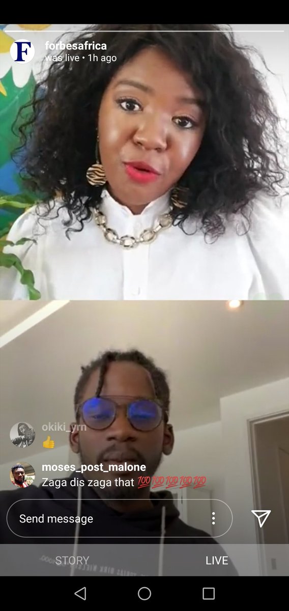 ICYMI catch the live interview with @mreazi on @forbesafrica Instagram as he talks about the creative industry in Africa and how to take it global.

'Creatives are the Ambassadors of the country'