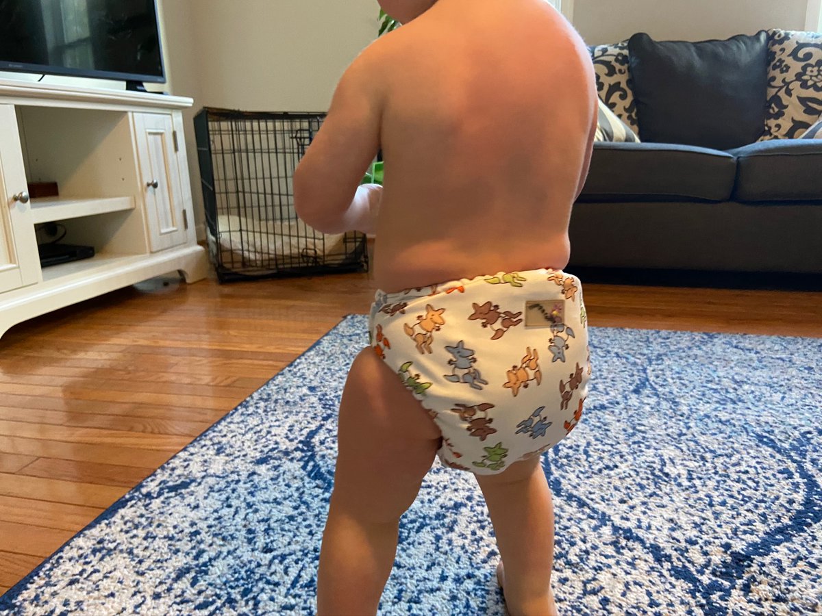 15/50 Have wee little ones? Try cloth diapers. I have a set of 30 that is now on my second kid. By my estimate, I will have saved over 7,000 diapers from going to the landfill. These Rumparooz are my favorite but I like Alvababy for a more affordable style.