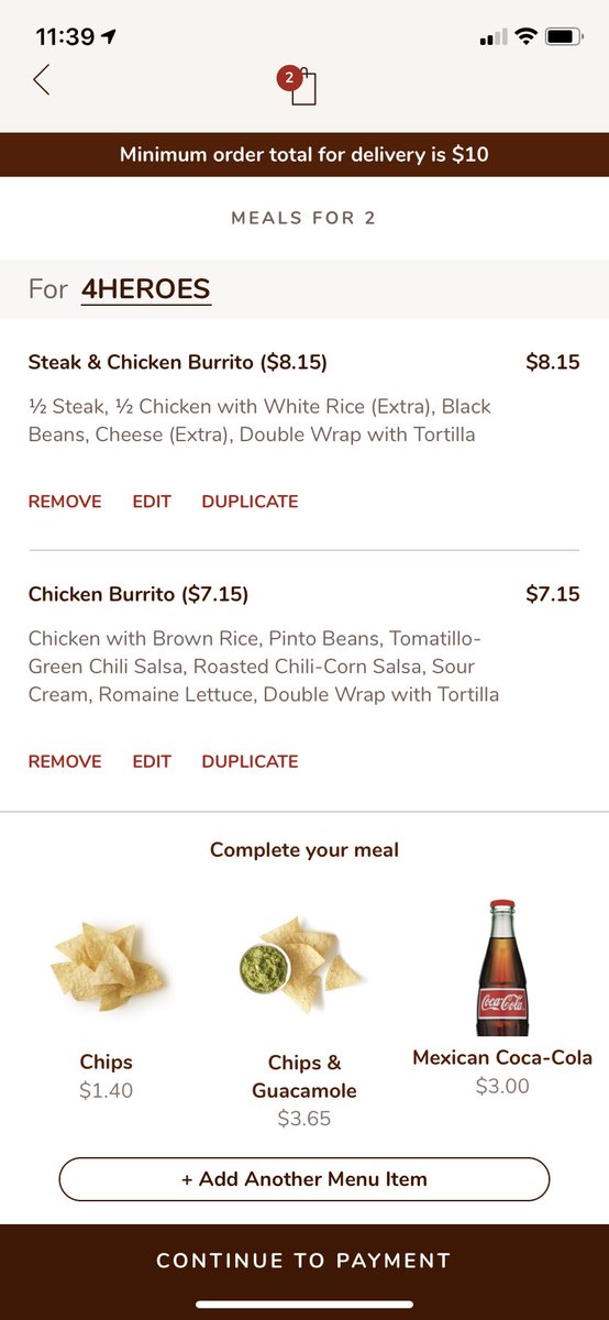 jake_wess's tweet photo. I will always support @ChipotleTweets 🥺❤️ we love #chipotleforacause https://t.co/WaCRnmnY5F