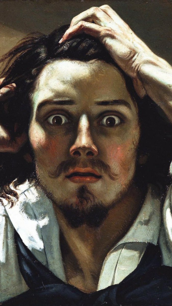 Gustave Courbet 1 — The Desperate Man 2 — The Happy Lovers 3 — Woman with a Parrot 4 — The Painter’s Studio