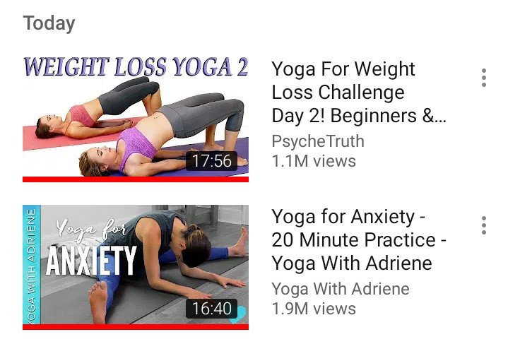 Wook316's tweet photo. Knocked out both of these yoga practices. Feel really good.
#PathtoImprovement2020 https://t.co/wPqlNWYUoJ